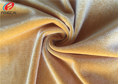 quality Shiny Stretch Korea Velvet Fabric Polyester Spandex KS Velvet Fabric Untuk Gaun factory